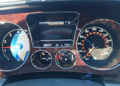 2012 Bentley Continental Flying Spur z USA, uszkodzony, nr VIN SCBBR9ZA3CC072945